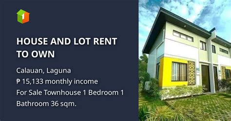 Lot house calauan .